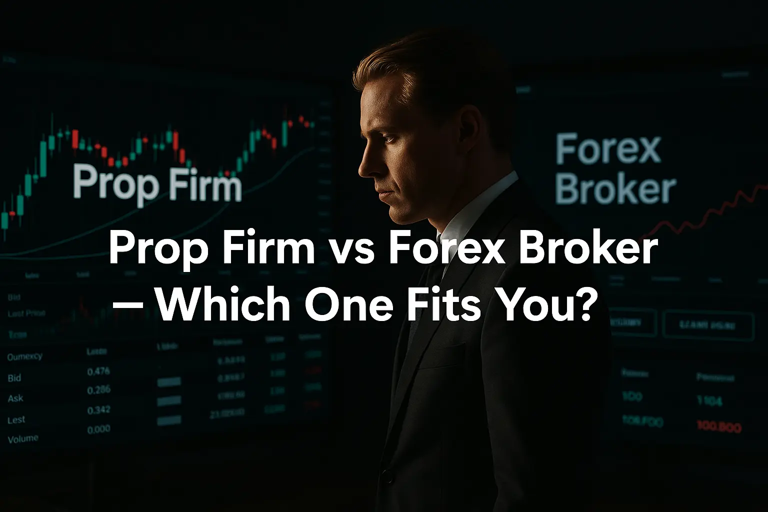 Prop Firms vs Forex Brokers