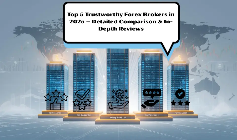 Top 5 Trustworthy Forex Brokers in 2025 – Detailed Comparison & In-Depth Reviews