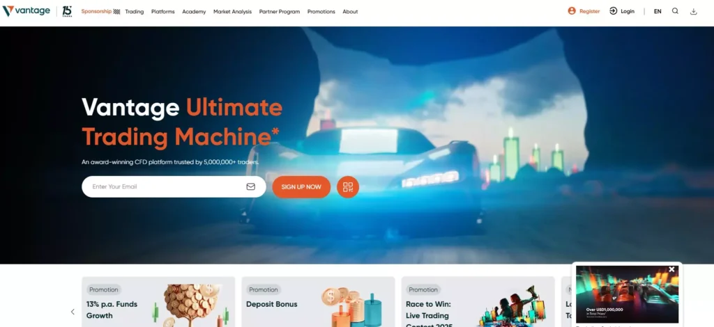 Vantage Market Review